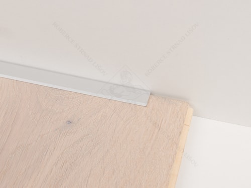 HS portálová lišta 15x8,5 mm stříbrná Küberit 238