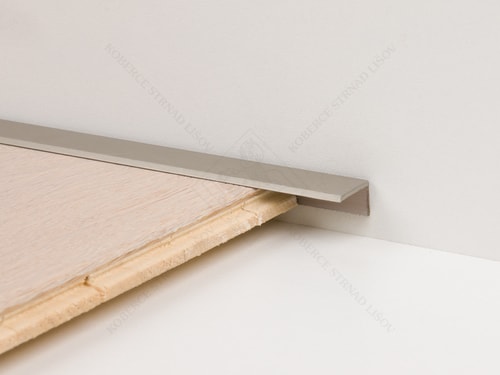 HS portálová lišta 15x8,5 mm inox Küberit 238