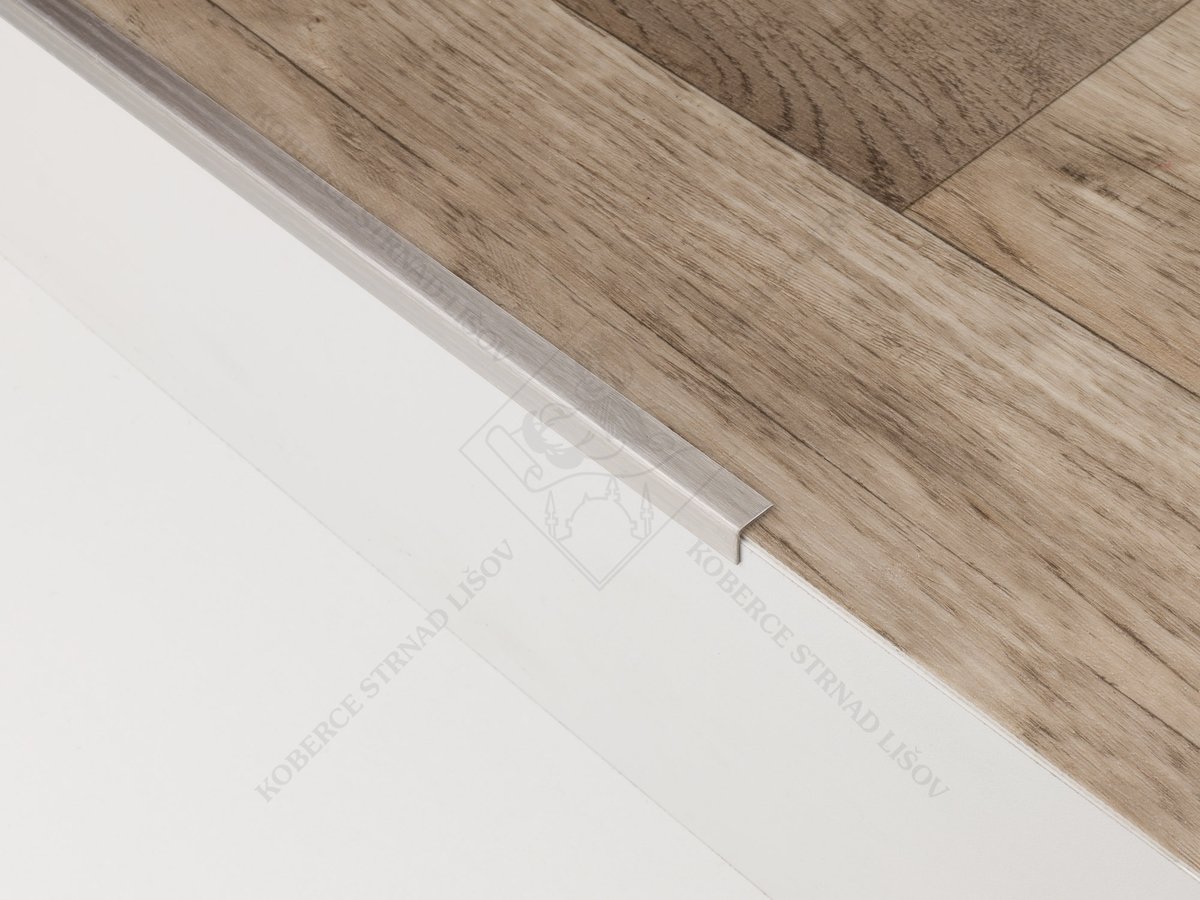 L-profil 10x10 mm nerezová ocel matně broušená