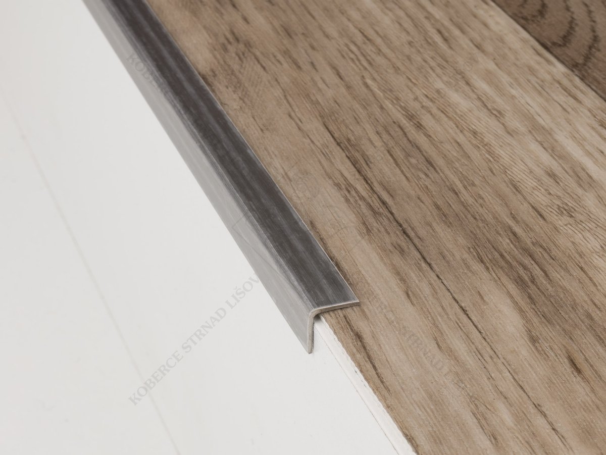 L-profil 10x10 mm nerezová ocel matně broušená