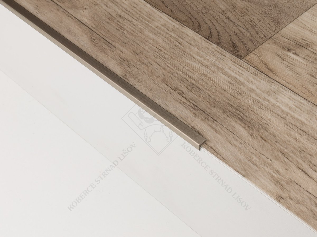 L-profil hliník 9,2x7 mm inox