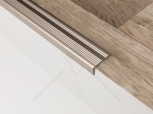 Schodová hrana 43x23 mm INOX zátěžová